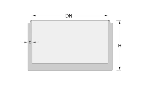 Loe Rørprodukter_Skisse-2D_Kumbunn