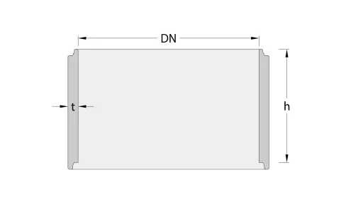 Loe Rørprodukter_Skisse-2D_Kumring