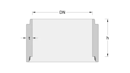 Loe Rørprodukter_Skisse-2D_ig Kumring