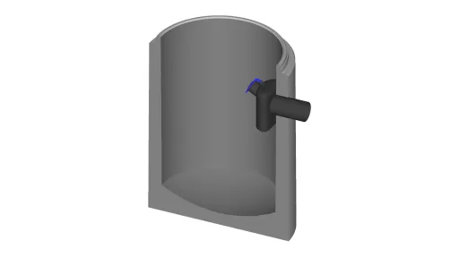 Loe Rørprodukter_SKISSE-3D_Sandfangkum-Kulebunn-PPdykker_G