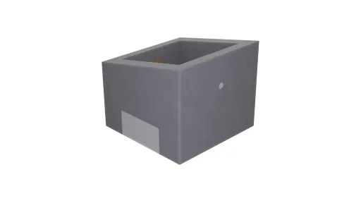 Loe Rørprodukter_SKISSE-3D_TK LED Skrå