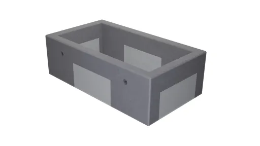 Loe Rørprodukter_SKISSE-3D_TK2 500