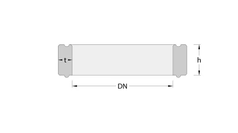 Loe Rørprodukter_Skisse-2D_Justeringsring NF