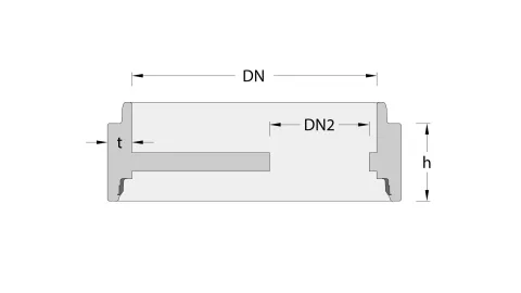 Loe Rørprodukter_Skisse-2D_ig Mellomdekkering