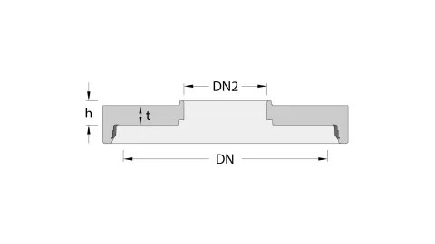 Loe Rørprodukter_Skisse-2D_ig Topplate_S