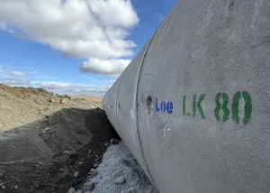 Loe Rørprodukter - Flybekken Valdres lavkarbonbetong 80
