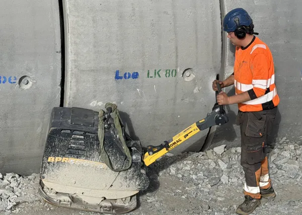 Loe Rørprodukter - Flybekken Valdres lavkarbonbetong 80