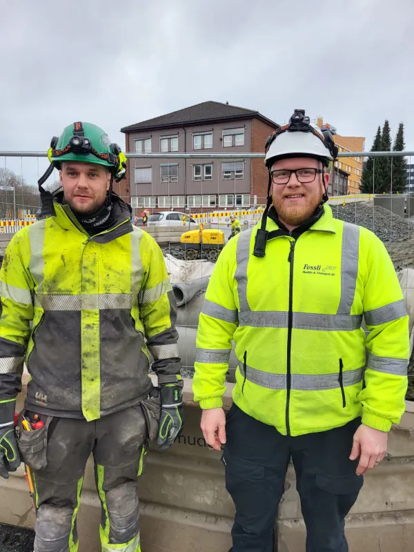 Loe Rørprodukter - VA-løsning med Fossli maskin i Trondheim