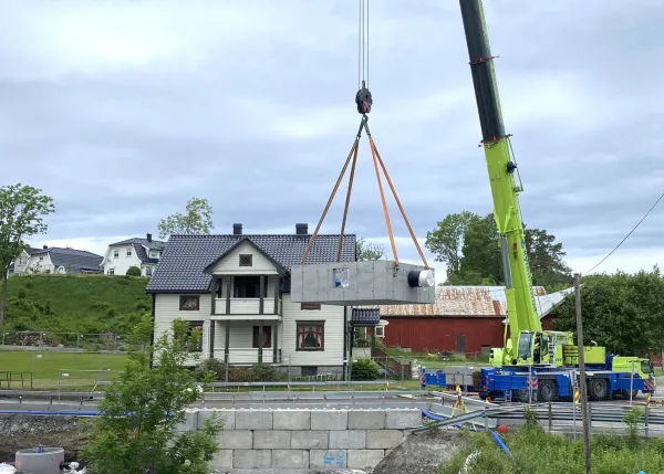 Loe Rørprodukter - stor firkantkum til FV353 Bamble kommune