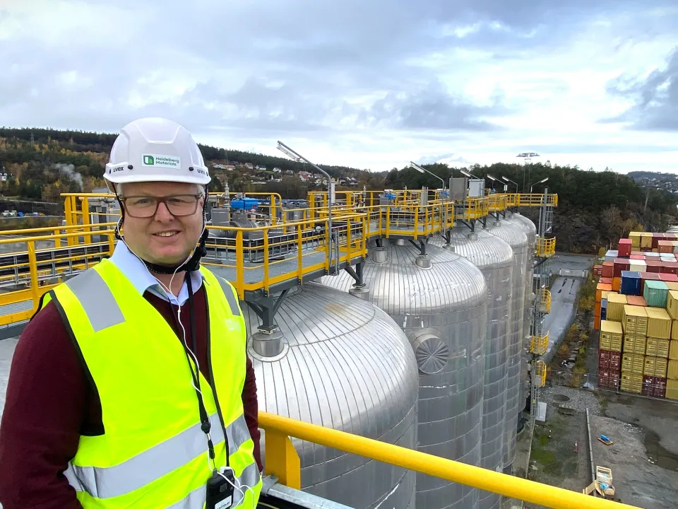 Loe Rørprodukter - besøk hos Heidelberg Materials Sement Norge i Brevik